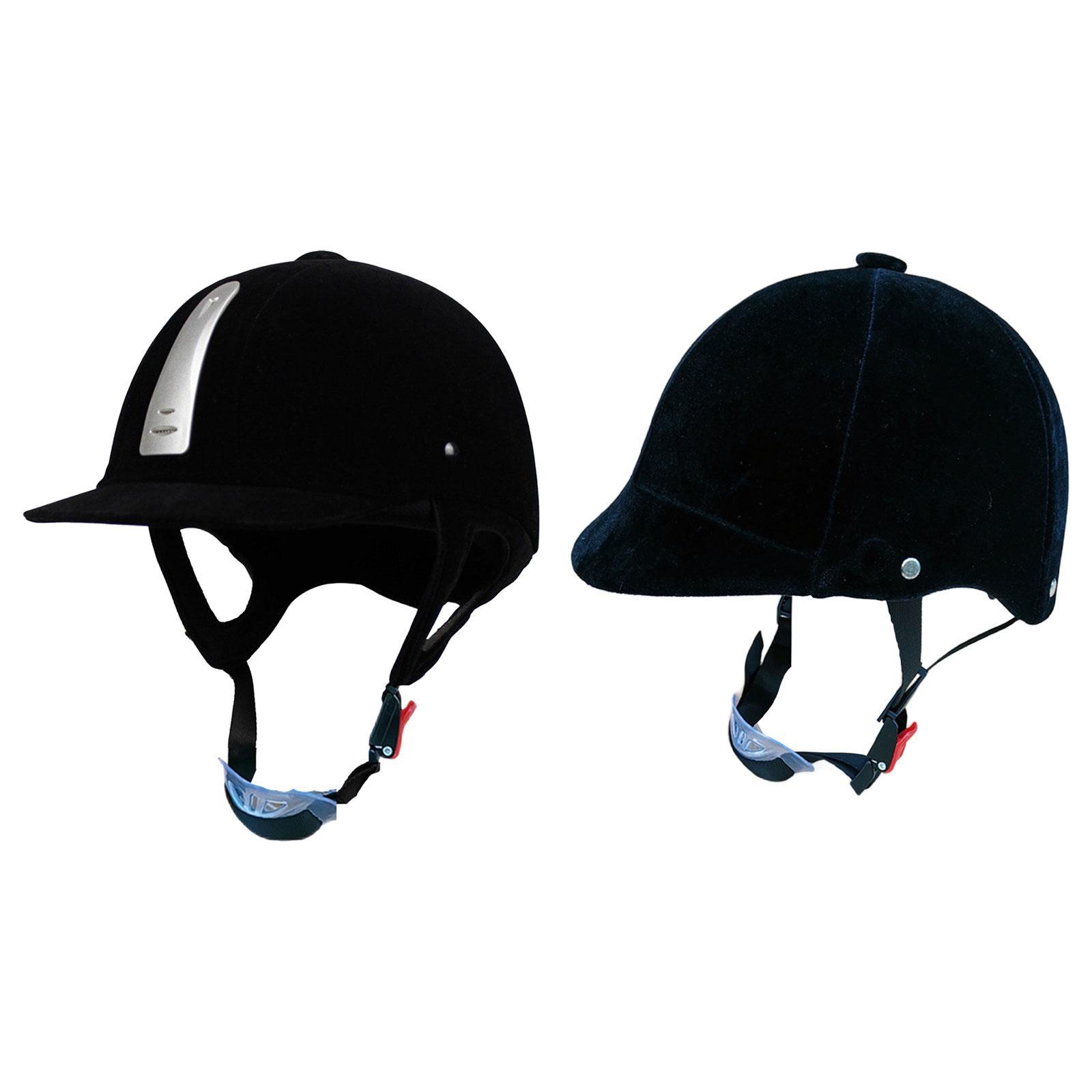 Equestrian Helmet - Paardrijhelm Hoofdomtrek 54-62 cm Buitensporten Hoed