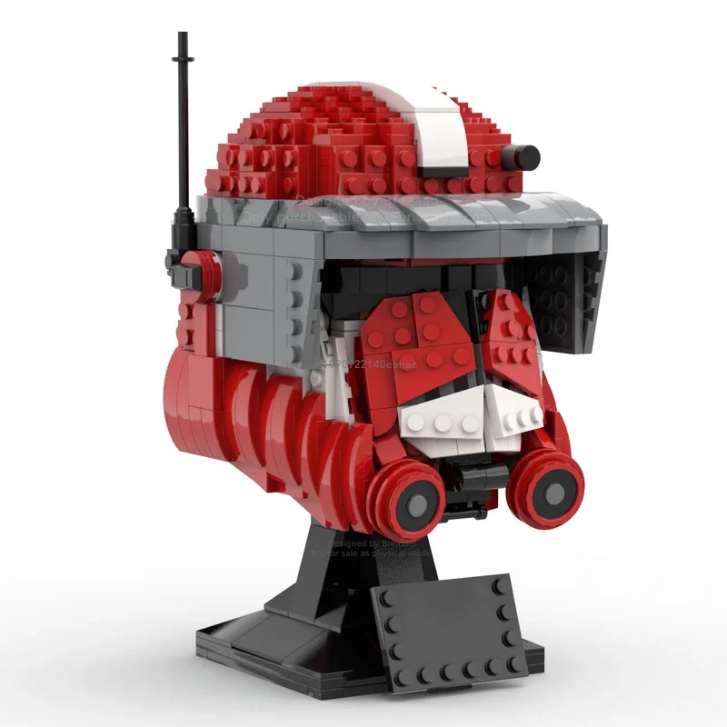 Equestrian Helmet - Moc 754pcs Star Battle Commander Fox