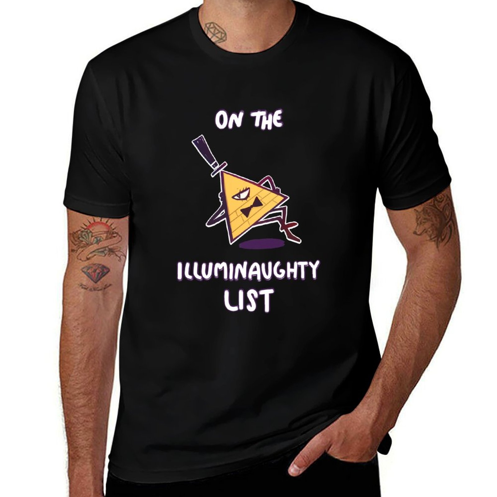 Outdoor Sports List - Illuminaughty List T-shirt Lichtgewicht T-shirt voor