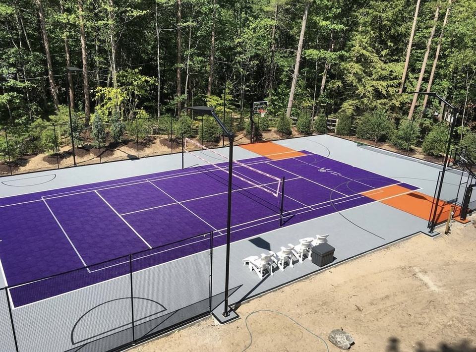 Eco-vriendelijke plastic buite - Outdoor Sport Court Tiles recensie en prijs